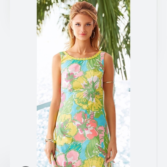 Lilly Pulitzer Dresses & Skirts - Lilly Pulitzer Delia - Shorely Blue Flirt